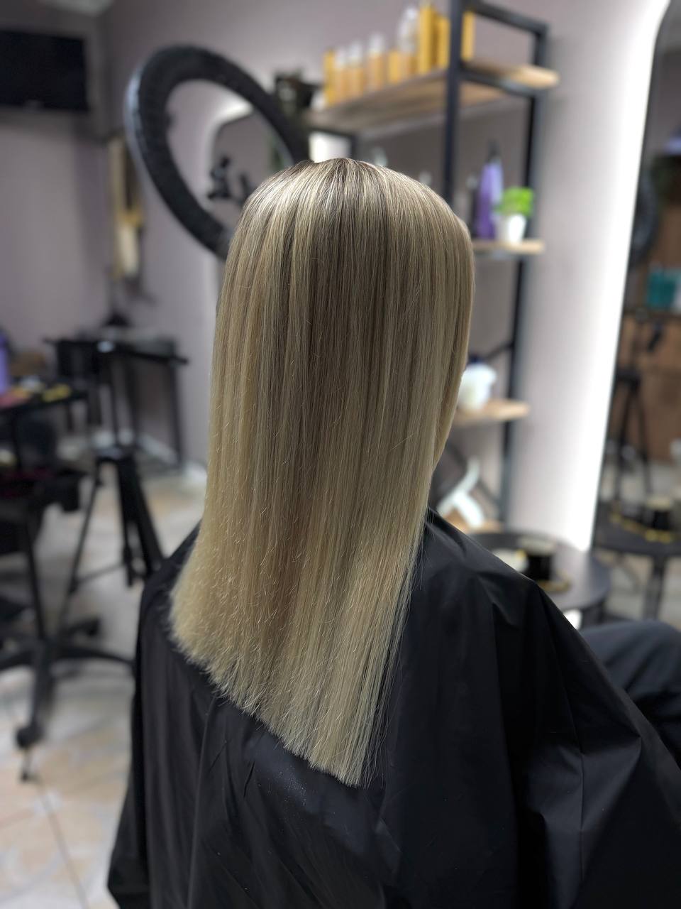 Работа мастера студии Alta.Hair
